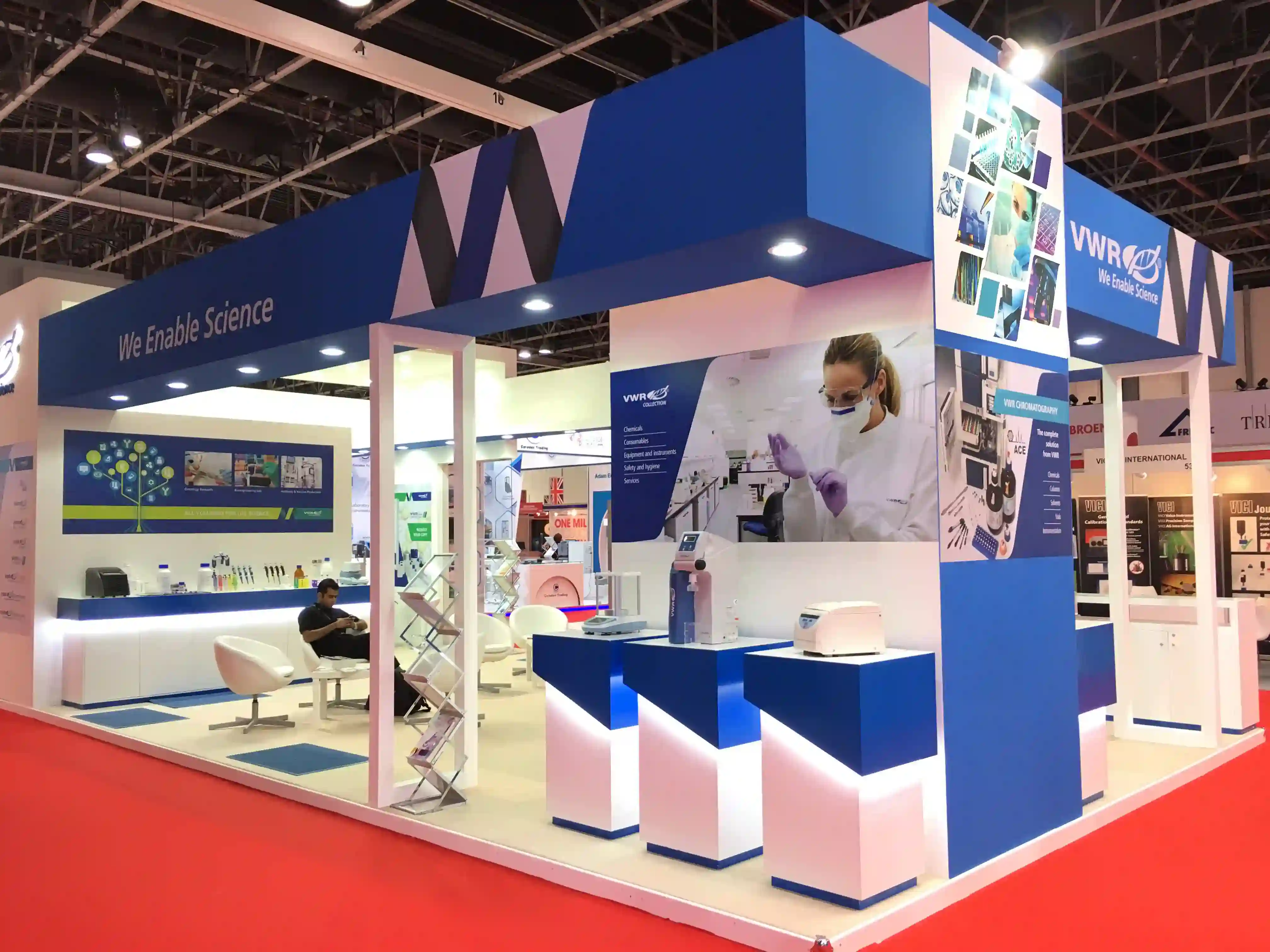 Exhibition Stand Contractor Work in Dubai-UAE